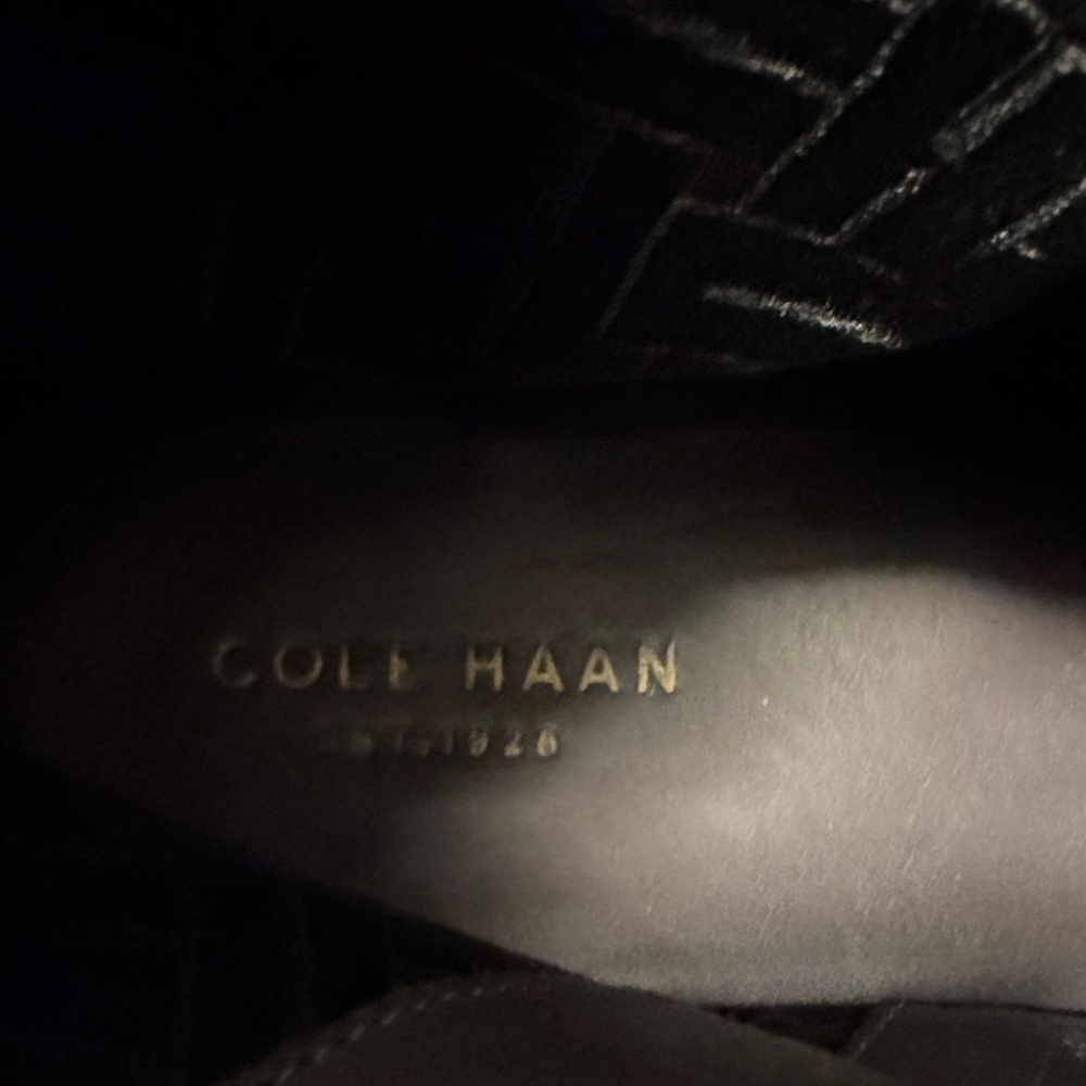 Cole Haan Gray Suede Ankle Booties - Picture 12 of 12